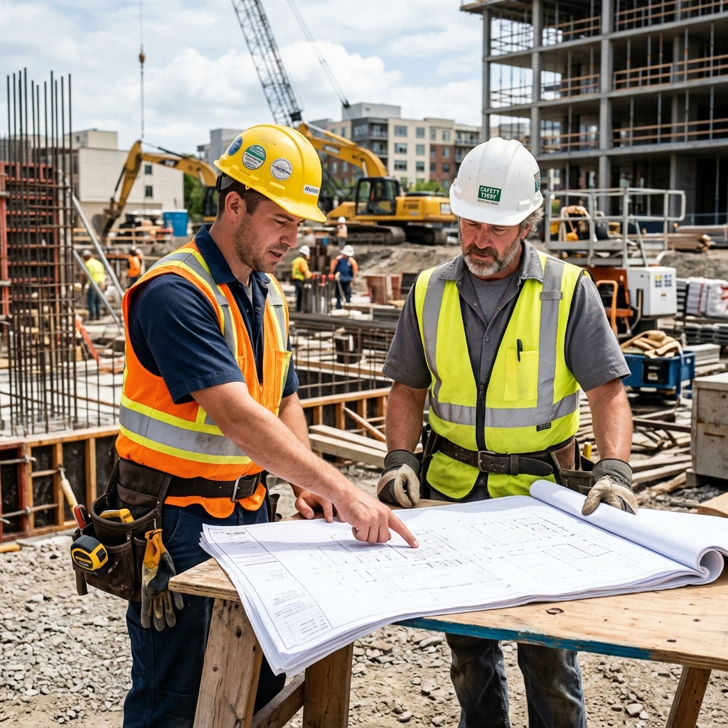 Safety compliance on a major London build
